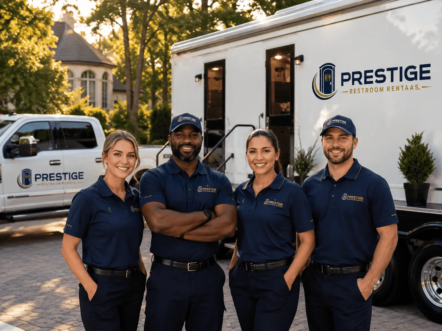 Trusted Luxury Portable Restrooms company in Brussels, IL